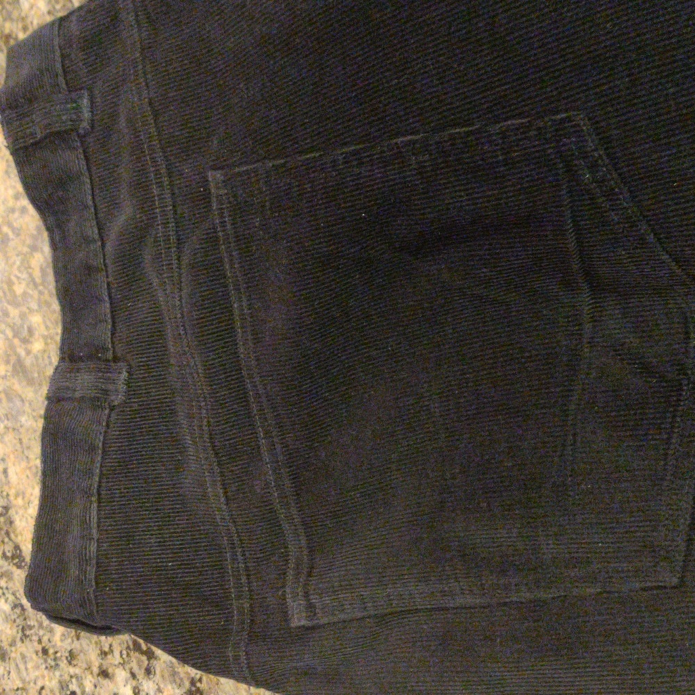 New Big Man 5 Pocket Harbor Bay Sport Black Cords 100% Cotton 56 x 30